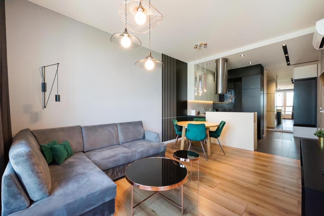 Praga 23Rd Floor High-Class Apartment Warsaw Luaran gambar