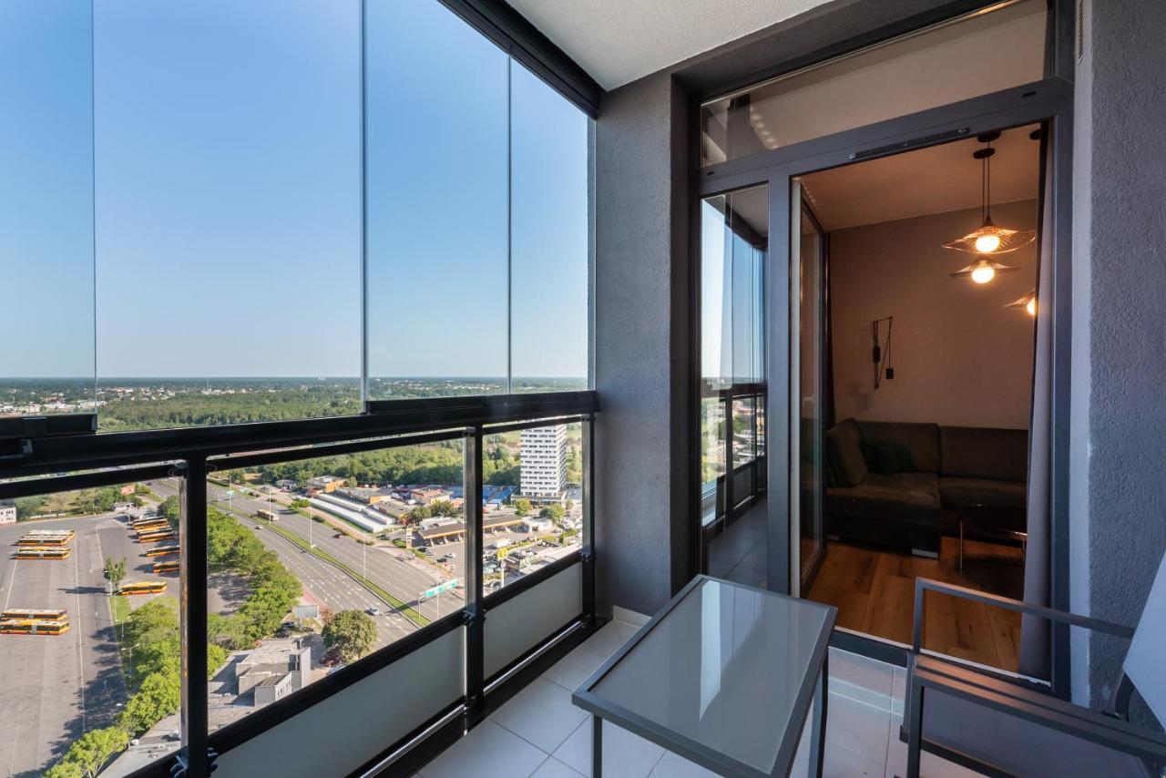 Praga 23Rd Floor High-Class Apartment Warsaw Luaran gambar